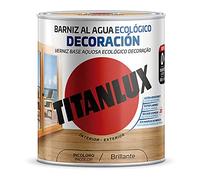 Vernis à l'eau écologique Décoration brillante incolore 250 ml TITANLUX M20100014