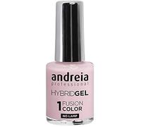 Andreia Professional Vernis à ongles gel hybride 2 étapes Fusion H20 Rose multicolore 10,5 ml