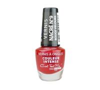Vernis à ongle - C'est tout moi - INTENSE IRISE/NACRE - N°9 Rouge Velours - Longue tenue - Effet nacré