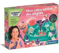 Vernis a ongle - CLEMENTONI - Mon Laboratoire Des Ongles - Coffret scientifique ludique et créatif
