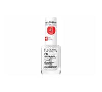 Vernis à ongle - Eveline - Top Coat Secagem Ultra Rápida 5 en 1 - 12ml - Sèche rapidement - Blanc