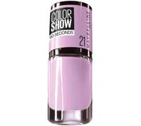 Vernis à ongle - GEMEY MAYBELINE - COLOR SHOW 60 secondes (21 LILAC WINE) - Violet - Séchage express