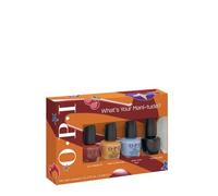 Vernis À Ongle - Opi - What's Your Mani-Tude? Mini Pack 4x7,35ml - Couleurs Rétro 90s - Tenue 7 Jours Multicolore