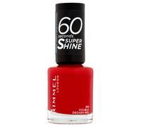 Vernis à ongles 60 Seconds Super Shine Rimmel 8 ml (disponible en plusieurs teintes) - Double Decker Red