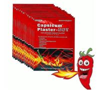 Vernis a ongles,80pcs Capsicum Plâtre Patch chaud Douleur Soulagement Patch Douleur musculaire Maux de dos [F743277702]