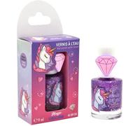 Vernis à ongles - A base d'eau - Rose pailleté - Pour enfant - Licorne - Flacon 9ml