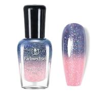 Vernis à ongles à base d'eau - Rouge nacré - Longue durée - Pour vernis à ongles à base d'eau à température contrôlée par la température - Pas de lampe UV - Pour le nail art DIY