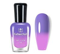 Vernis à ongles à base d'eau rouge nacré longue durée - Vernis à ongles pour bricolage - Vernis à ongles non toxique - Longue durée - Séchage rapide holographique