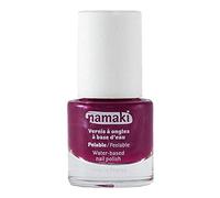 Vernis à ongles à l'Eau Enfant Namaki - Framboise, Non-Toxique et Pelable