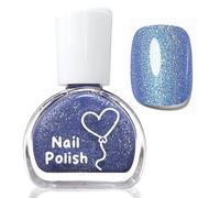 Vernis à ongles à séchage rapide, à base d'eau, à paillettes, transparent, sans lampe UV, séchage rapide, longue durée pour femmes, bricolage