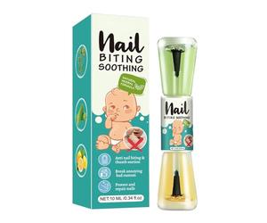 Vernis à ongles amer - 10 ml de vernis à ongles liquide anti-moeurs, anti-résolution pulmonaire pour bébés et adultes | Outil de soin des ongles longue durée, vernis à ongles