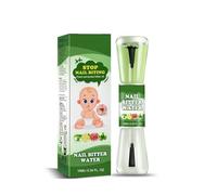 Vernis à ongles amer pour enfants 10 ml - Un outil portable anti-morsure des ongles, une solution de 21 jours pour corriger les habitudes, le meilleur choix pour le traitement des ongles de bébé.