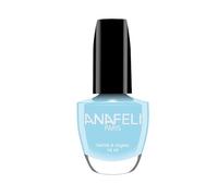 Vernis à Ongles ANAFELI - Bleu clair n° 84 - Pinceau large pour une application facile