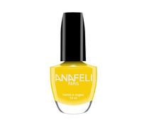 Vernis à Ongles ANAFELI - Jaune canari n° 98 - Pinceau large pour une application facile