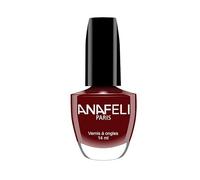 Vernis à Ongles ANAFELI - Lie de vin n° 09 - Pinceau large pour une application facile