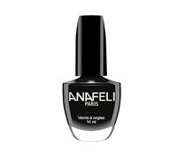 Vernis à Ongles ANAFELI - Noir n° 51 - Pinceau large pour une application facile