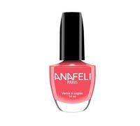 Vernis à Ongles ANAFELI - Rose orangé n° 73 - Pinceau large pour une application facile