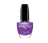 Vernis à Ongles ANAFELI - Violet n° D08 - Pinceau large pour une application facile