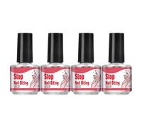 Vernis À Ongles Anti-morsure, Vernis À Ongles Amer, Arrêtez De Vous Ronger Les Ongle, Pour Enfant Et Adultes, 10 ml (paquet de 4)