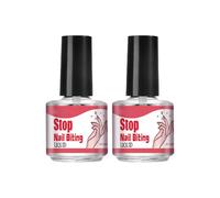 Vernis À Ongles Anti-morsure, Vernis À Ongles Amer, Arrêtez De Vous Ronger Les Ongle, Pour Enfant Et Adultes, 10 ml (paquet de 2)