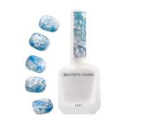 Vernis à ongles aquarelle - 12 ml - Séchage rapide - Revêtement pour ongles de mer - Pour salon et maison, femmes, hommes et adolescents, spectacles sur scène, voyages quotidiens S