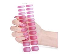 Vernis à Ongles Autocollants Gel Français Ongles Autocollants Vernis à Ongles Wraps Manucure Autocollants Gel Bandes à Ongles