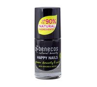 Vernis à Ongles - Benecos - Licorice - 5ml - Noir - 8-free - Ingrédients naturels
