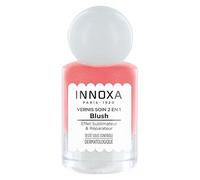 Vernis à Ongles Blush Éclat Corail 10ml - Soin 2 en 1 Réparateur & Fortifiant | INNOXA Paris 1920 - Teinte Corail Lumineuse pour Ongles Sensibles