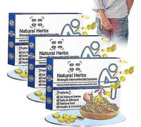 Vernis a ongles Capsules hémorroïdes naturelles à base de plantes suppositoires hémorroïdaires capsules de - 21pcs[A6956]