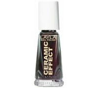 Layla Cosmetics Milano Céramique Effet Vernis à Ongles Deep Bordeaux 10 ml