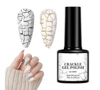 Vernis À Ongles Craquelé - Vernis À Ongles Cool Longue Durée | Accessoires De Manucure Pour Filles | Moyens De Collecte Pour Le Bal Des Finissants, Les Rencontres, La Maison, La Conception D'ongles Él