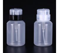 Vernis À Ongles Dissolvant Propre Bouteille D'acétone Dissolvant Bouteille Vide Pompe Distributeur Liquide Uv Gel Vernis Grand 220ml