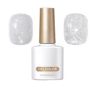 Vernis à ongles en gel pailleté, vernis à ongles en gel brillant - Rencontre à ongles Shine avec un pigment élevé,Décorations de ongles, rassemblement des fournitures pour le salon, la maison, le bal,