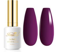 Vernis À Ongles En Gel Violet, Imtiti 1 Pcs 15 Ml Rebecca Pavage De Couleur Violette Off Led Gel Led Land Lande Gel Postis Lort Nail Art Starter Manicure Salon Diy À La Maison