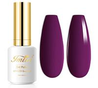 Vernis à ongles en gel violet, imtiti 1 pcs 15 ml rebecca pavage de couleur violette Off LED GEL LED LAND LANDE GEL POSTIS LORT Nail Art Starter MANICURE SALON DIY À LA MAISON