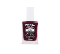 Vernis à Ongles Extrême 815 Vigne Rouge Innoxa - Tenue Longue Durée Jusqu'à 9 Jours - Finition "Plump & Glow" - Enrichi en AHA, Hexanal et Silicium - Ongles Sensibles Testé Dermatologiquement