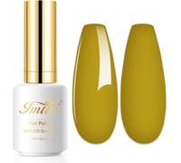 Vernis À Ongles Gel 1 Pièce 15 Ml Kaki Vert Couleur Gel Vernis À Ongles Soak Off Led Uv Vernis À Ongles Diy Nail Art Starter Manucure Salon Nail Kit Pour Femmes Et Filles