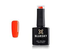 Vernis à ongles gel Bluesky, Burlesque Neon22, brillant, couleur, orange, tigre de longue durée, résistant aux puces, 10 ml (nécessite du séchage de lampe à LED UV)