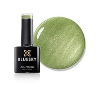 Vernis à ongles gel Bluesky, collection d'été 2021, prononcez les mots SS2123, 10 ml vert clair, pâle, pastel, miroitement (nécessite un durcissement sous la lampe LED ou UV)