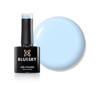 Vernis à ongles gel Bluesky, Creekside, 80596, Bébé Bleu, UV / LED Foak-Off Gel Polon, durable, résistant aux puces, 10 ml (paquet de 1)