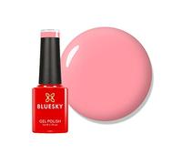 Vernis à ongles gel Bluesky, Rose Glow - A097, rose, durable, résistant aux puces, 5 ml (nécessite du séchage sous lampe à LED UV)