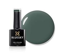 Vernis à ongles gel Bluesky, Soldier Green A025, foncé, vert, mousse, durable, résistant aux puces, 10 ml (nécessite du séchage de lampe LED UV UVder)