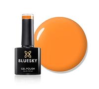 Vernis à ongles gel Bluesky, Sorbet Orange Neon04, carotte, léger, néon, orange, durable, résistant aux puces, 10 ml (nécessite une lampe à LED UV de séchage)