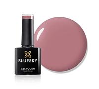Vernis à ongles gel Bluesky, taquine QXG080, rose nu, brillant, durable, résistant aux puces, 10 ml (nécessite du séchage sous lampe LED UV)