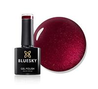 Vernis à ongles gel Bluesky, Tartan Punk 80607, rouge foncé, durable, résistant aux puces, 10 ml (nécessite du séchage sous lampe LED UV)
