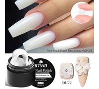 Vernis À Ongles Gel D'extension De Main Antiadhésif Clair 3d Façonnage/Sculpture/Sculpture Uv/Led Gel Gelée Laiteuse Gel Dur Manucure Ongles À Faire Soi-Même.Q57520-2.