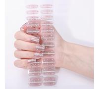 Vernis à ongles gel facile à appliquer - Couverture complète - Pas besoin de lampe - Manucure à domicile - Indispensable pour un usage domestique