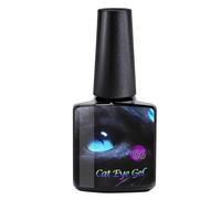 Vernis à ongles gel magnétique - 8 ml - Kitten Eye Rainbow - Kit de vernis à ongles gel magnétique - Vernis à ongles gel 9D coloré - Pour femme - Durable et vivant