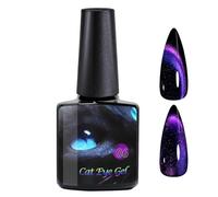 Vernis à ongles gel magnétique 9D | 8 ml coloré effet œil de chat design d'ongle gel œil de chat durable adapté aux adultes, manucure, Noël, facile à utiliser