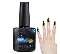 Vernis à ongles gel magnétique 9D | 8 ml coloré effet œil de chat - Gel œil de chat durable pour adultes, manucure, Noël, facile à utiliser